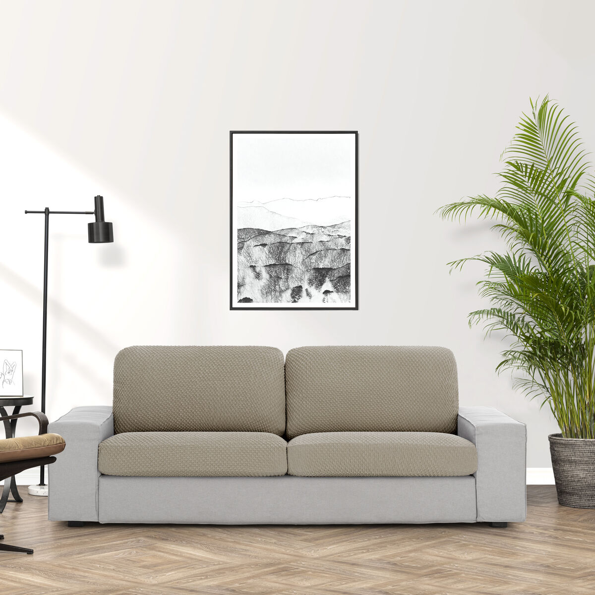Fodera per cuscino Eysa THOR Beige Divano